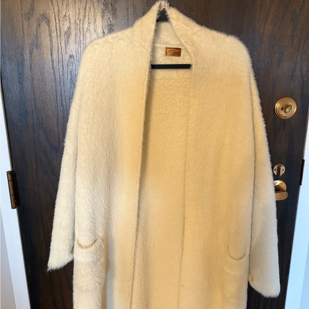 POL Cream Teddy Jacket